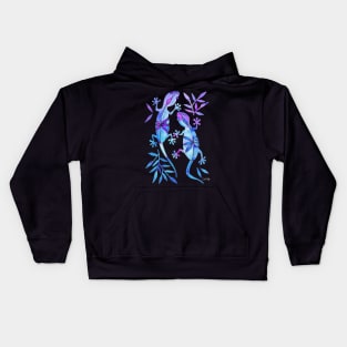 gecko indigo Kids Hoodie